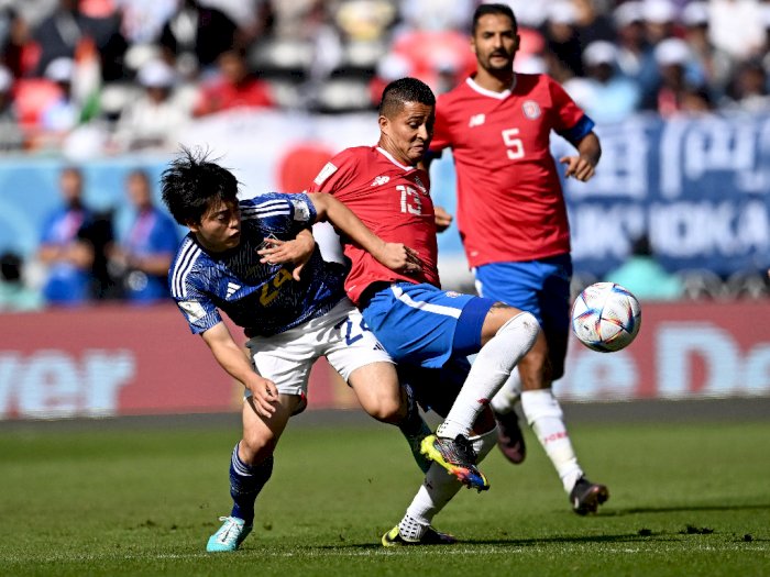Hasil Piala Dunia 2022: Jepang vs Kosta Rika Tutup Babak Pertama dengan Skor 0-0