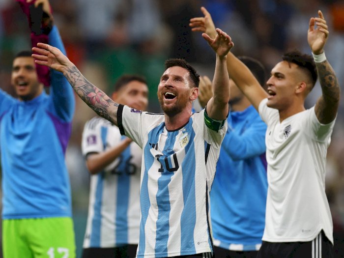 Hasil Piala Dunia 2022: Messi Jadi Singa Lagi, Bawa Argentina Menang dari Meksiko 2-0