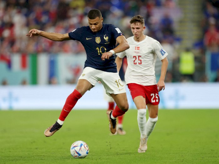 Hasil Piala Dunia 2022: Pertahanan Kuat, Babak Pertama Prancis vs Denmark Berakhir 0-0