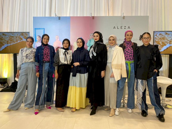 Brand Fesyen Lokal Aleza Gandeng Ayla Dimitri & Sarah Sofyan Lewat Gaya Beragam Kekinian