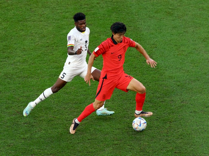 Hasil Piala Dunia 2022: Ghana Unggul 2-0 dari Korea Selatan di Babak Pertama