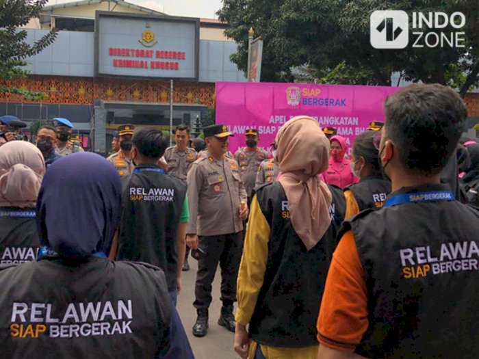 Kerahkan Relawan Bantu Korban Gempa Cianjur, Polda Metro: Fokus Beri Trauma Healing