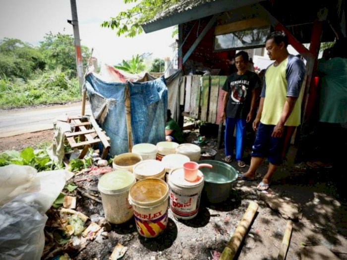 BNPB Pasok Air Bersih untuk Korban Gempa Cianjur