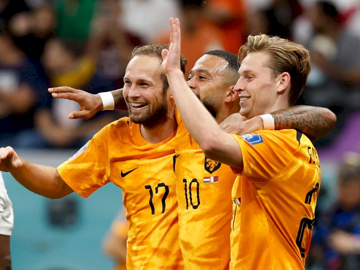 Hasil Piala Dunia 2022: Belanda dengan Mudah Kalahkan Qatar 2-0