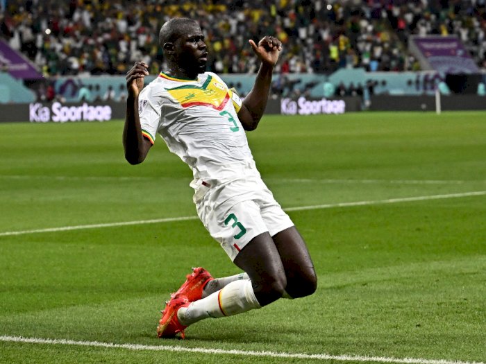 MOTM Piala Dunia 2022: Kalidou Koulibaly, Sang Pahlawan Bawa Senegal ke Babak 16 Besar