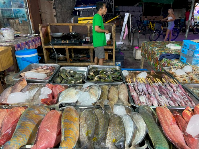 Pasar Malam Gili Trawangan, Surganya Seafood Murah yang Wajib Dicoba 