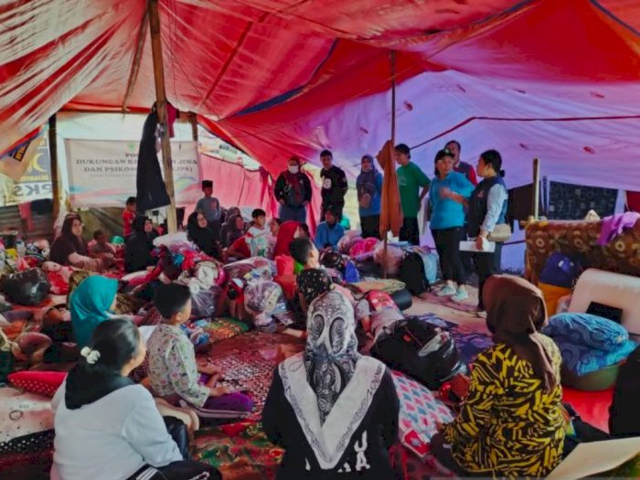 Waduh! 5 Pengungsi Gempa Cianjur Alami Gangguan Jiwa
