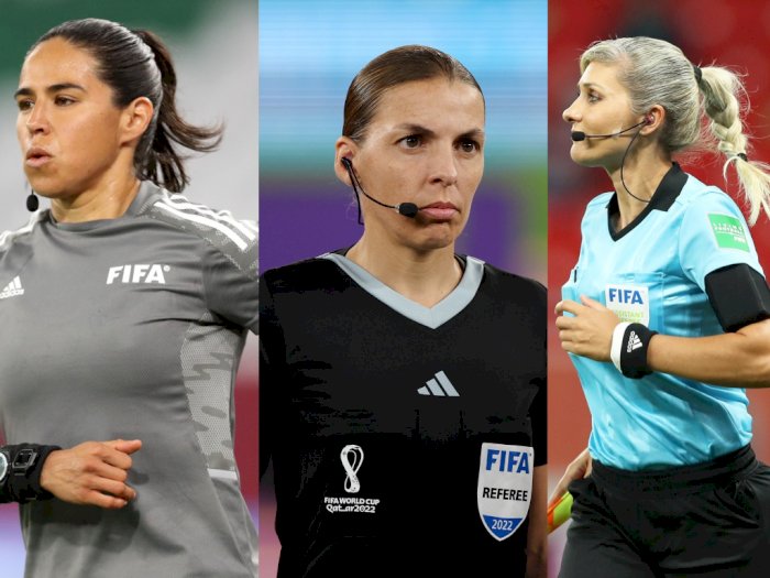 Sejarah! 3 Wasit Wanita akan Pimpin Laga Kosta Rika vs Jerman di Piala Dunia 2022
