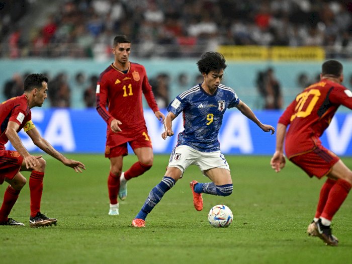 Hasil Piala Dunia 2022: Awali Babak Kedua, Jepang Balik Hajar Spanyol dengan Skor 2-1