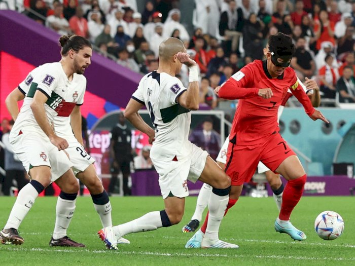 Hasil Piala Dunia 2022: Portugal vs Korea Selatan Imbang di Babak Pertama, Skor 1-1