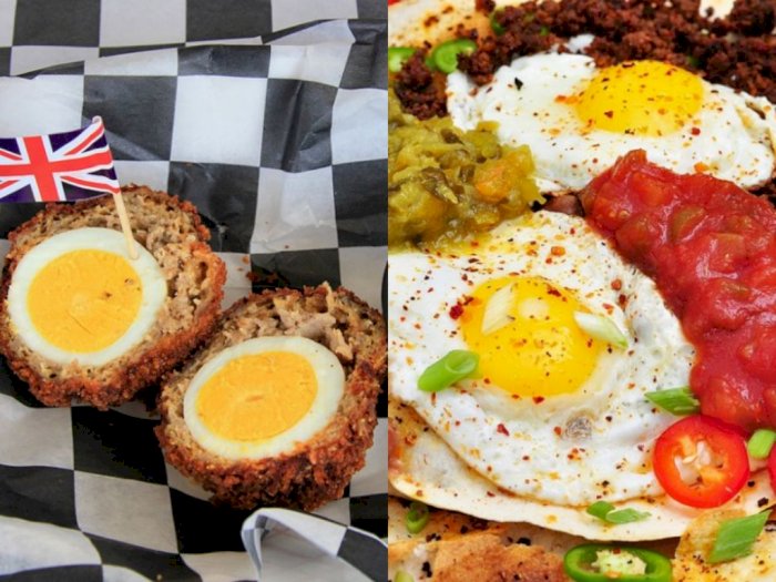 6 Olahan Telur yang Jadi Makanan Khas Berbagai Negara, Bisa Jadi Inspirasi Lauk
