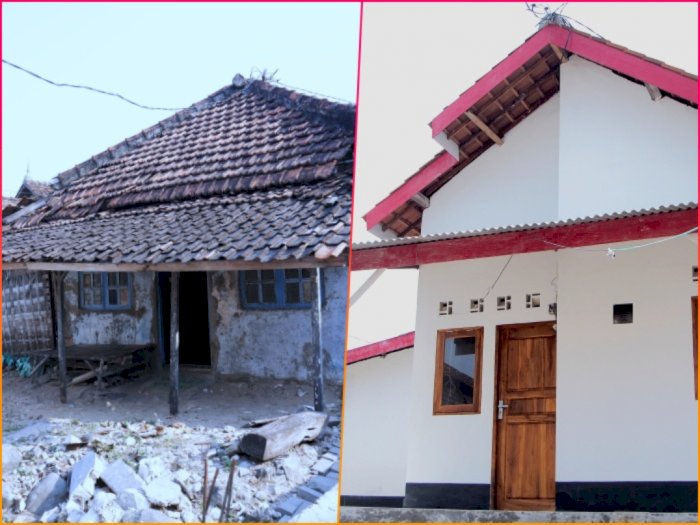 5 Rumah di Kabupaten Rembang Direnovasi Jadi Keren, Bagian dari Penanggulangan Kemiskinan