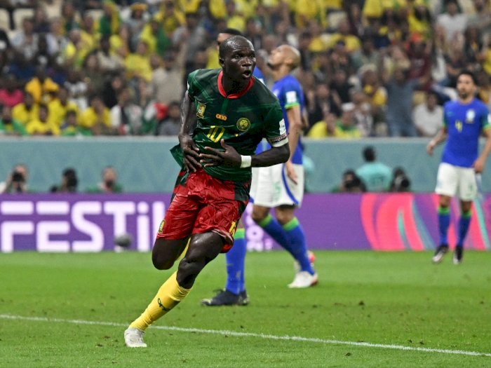 Hasil Piala Dunia 2022: Kamerun Permalukan Brasil, Aboubakar Jadi Pembeda di Menit Akhir