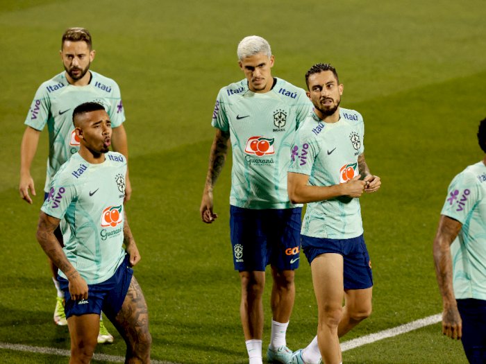 Cedera Lutut, Gabriel Jesus dan Alex Telles Absen Bela Brazil di Sisa Piala Dunia 2022