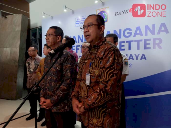 Pesan Pj Gubernur DKI Jakarta ke Karyawan PAM Jaya: Layani dengan Senyum
