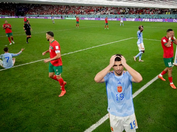 Hasil Piala Dunia 2022: Extra Time Tetap Buntu, Maroko vs Spanyol Berakhir Adu Penalti