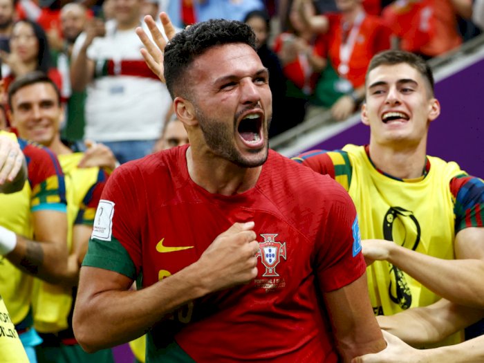 Kini Jadi Bintang di Piala Dunia 2022, Goncalo Ramos Terima Kasih ke Darwin Nunez