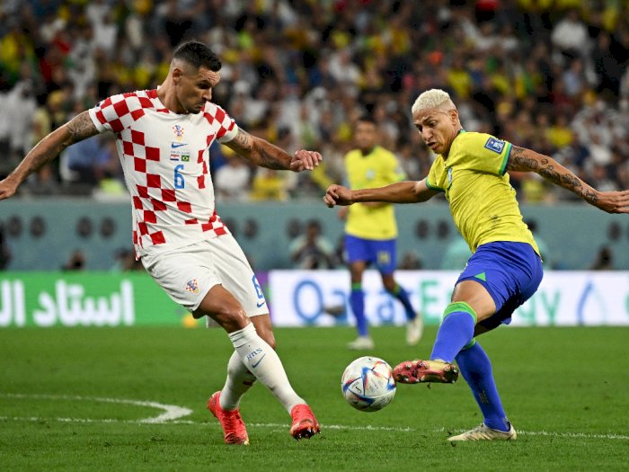 Hasil Piala Dunia 2022: Saling Serang, Babak Pertama Timnas Kroasia vs Brasil Berakhir 0-0