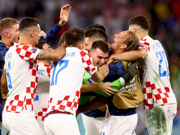 Hasil Piala Dunia 2022: Penuh Dramatis, Timnas Kroasia Menang dari Brasil di Adu Penalti