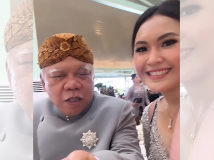 Meryl Saragih Gercep Tanya Jalan Rusak di Sumut ke Menteri PU Saat Hadiri Nikahan Kaesang