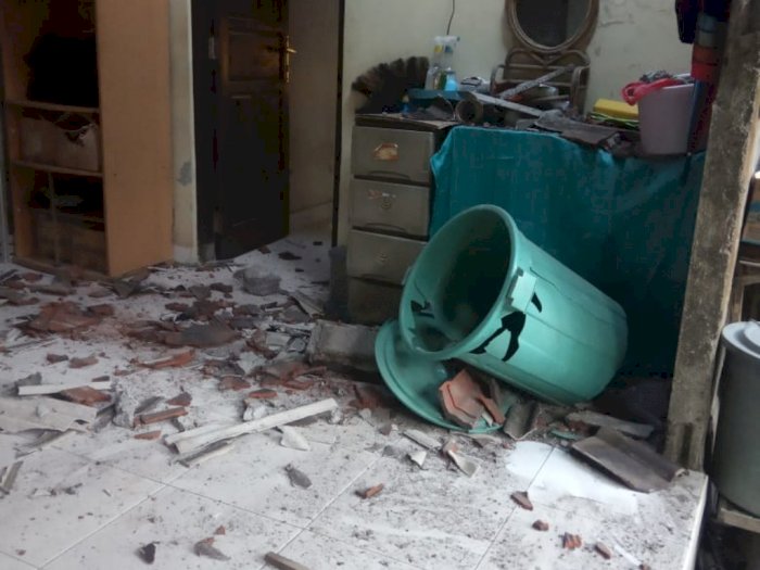 8 Rumah dan 1 Balai Warga Rusak Akibat Gempa Beruntun di Karangasem Bali