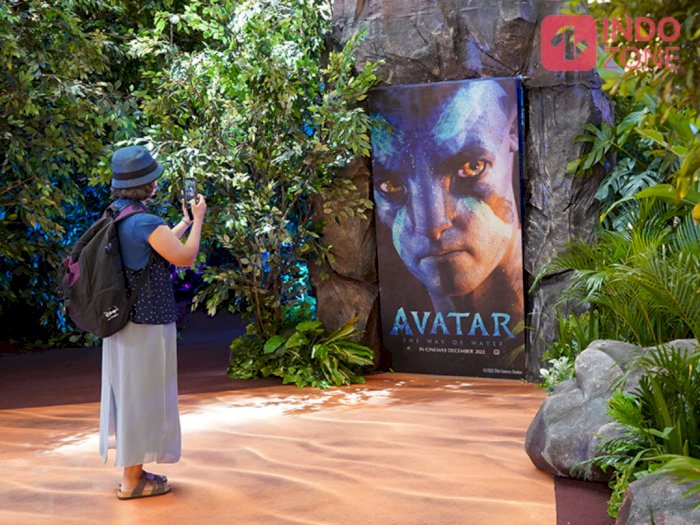 FOTO: Ilustrasi Dunia Pandora ‘Avatar: The Way of Water’ di Jakarta, Ini Penampakannya