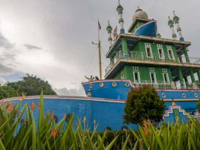 Kisah Pilu di Balik Masjid Kapal Bosok Serang, Terinspirasi dari Kapal yang Membusuk 