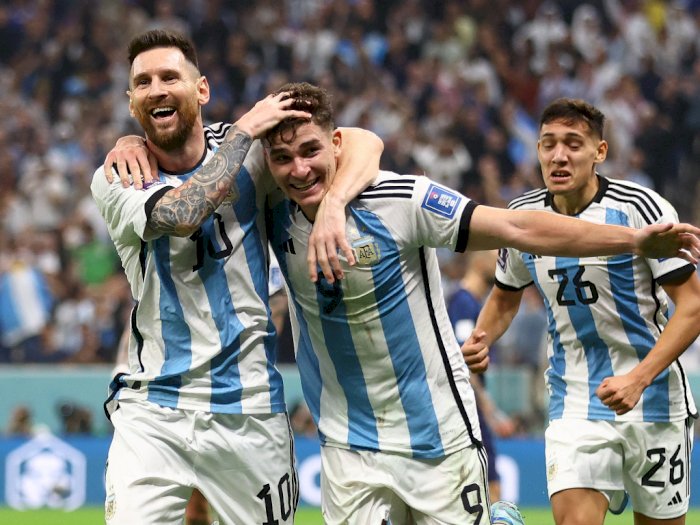 Hasil Piala Dunia 2022: Diwarnai Drama, Argentina Unggul 2-0 dari Kroasia di Babak Pertama