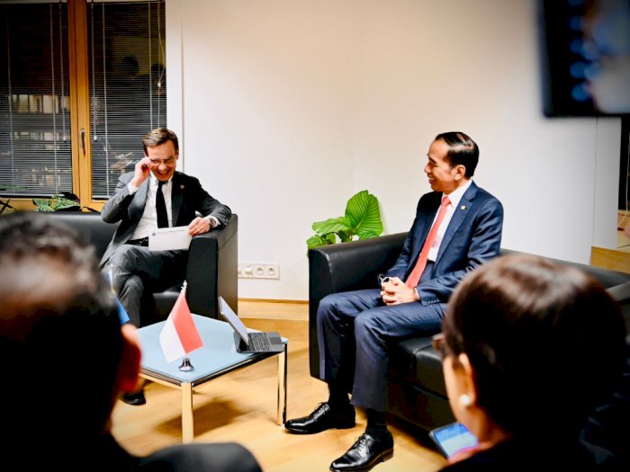 Presiden Jokowi Bertemu dengan PM Swedia dan PM Belanda, Bahas Hal Ini
