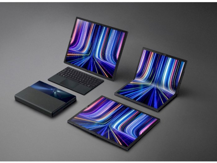 ASUS Zenbook 17 Fold OLED, Laptop Layar Lipat OLED 17-inci Pertama di Dunia