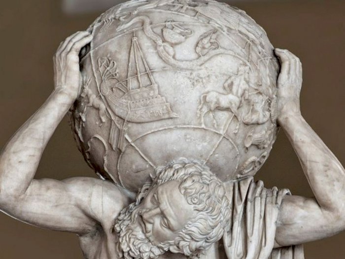Kisah Atlas, Titan Yunani yang Dihukum Menopang Bumi dan Langit Karena Alasan Ini