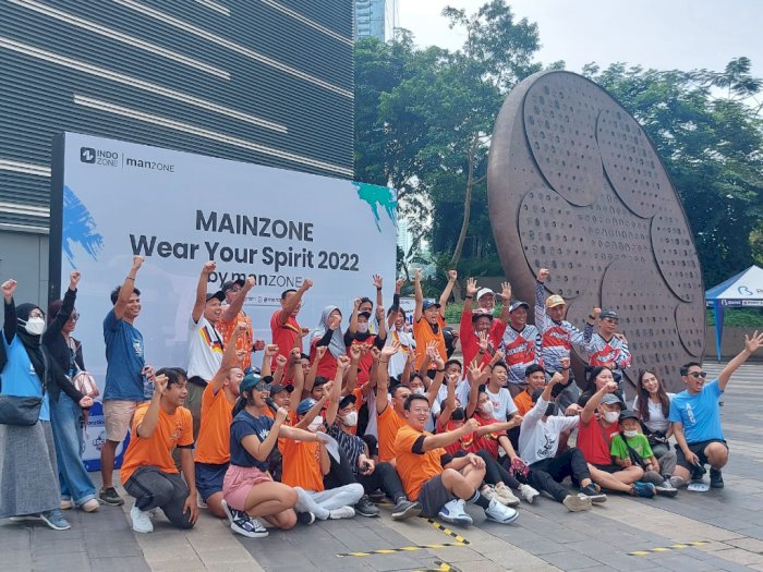 Final Piala Dunia 2022, Manzone Ikut Rayakan dengan Bagi-bagi Hadiah di CFD Jakarta