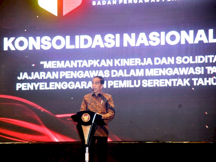 Presiden Jokowi Tekankan Pentingnya Peran Bawaslu untuk Wujudkan Pemilu Berkualitas 