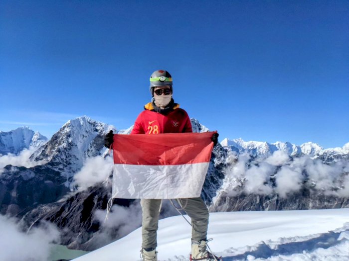 Viral Pria Majalaya Ngaku Kibarkan Merah Putih di Everest, Ternyata Nyomot Foto Orang Lain