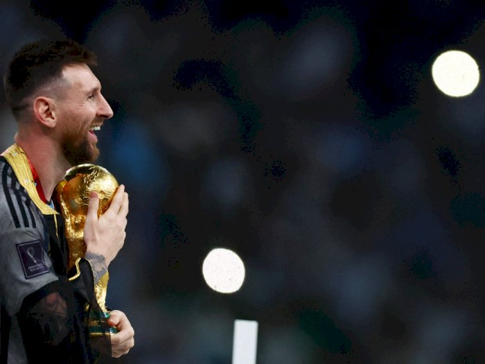 So Sweet! Messi Boyong Keluarganya untuk Ikut Rayakan Argentina Juara Piala Dunia 2022