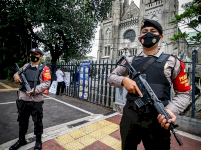 Misa Natal di Gereja Katedral Bisa Tenang, Polisi Pastikan Ada Banyak Kantong Parkir