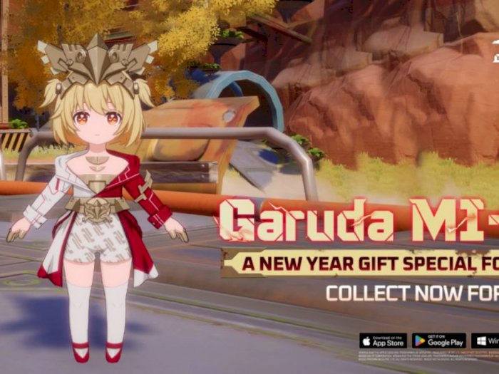 Keren Ada Skin Bernuanasa Indonesia di Game Tower of Fantasy, Namanya Garuda Mi-a
