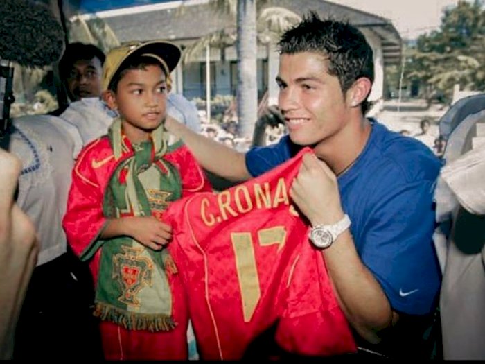 18 Tahun Tsunami Aceh Berlalu, Kisah Martunis Anak Angkat Ronaldo Dikenang Selalu