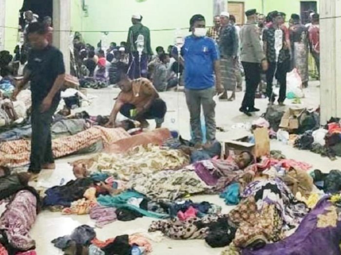 185 Imigran Rohingya Terdampar di Pantai Pidie Aceh, Ada yang Sakit