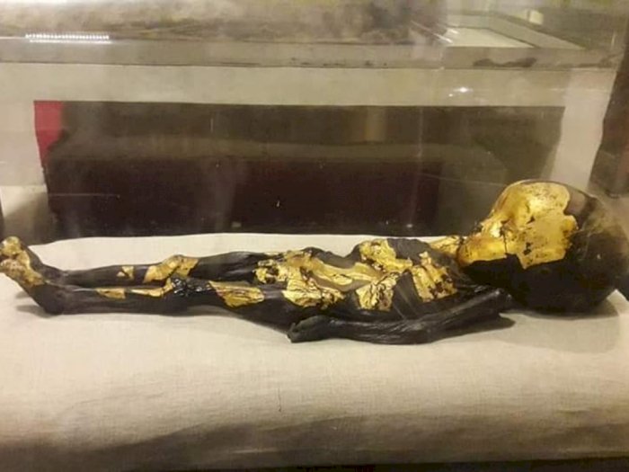 Misteri Mumi Anak Emas Ditemukan di Mesir, Bukti Berasal dari Keluarga Kaya Raya