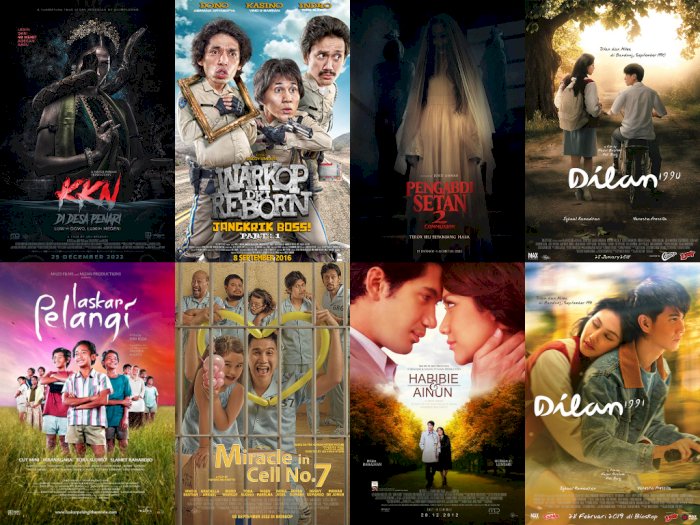 10 Film Indonesia Terlaris Sepanjang Masa, Tahun Ini Paling Banyak Pecah Rekor