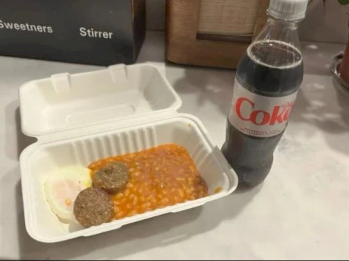 Viral Menu Sarapan Mahal di Bandara, Penampakannya Malah Bikin Warganet Jijik