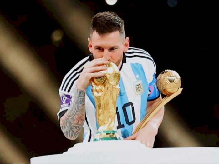 Bawa Pulang Trofi Piala Dunia 2022, Kamar Hotel Lionel Messi Disulap Jadi Museum