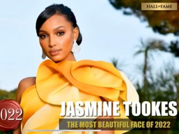 Model Jasmine Tookes Dinobatkan Jadi Wanita Tercantik 2022 Kalahin Lisa BLACKPINK