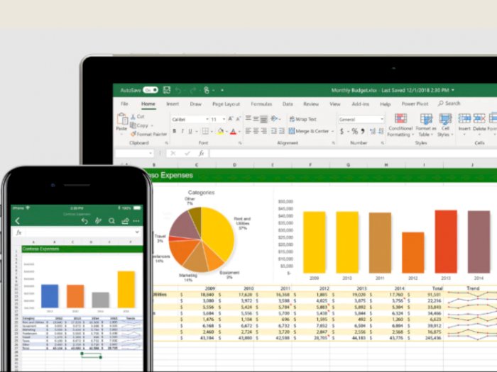 Microsoft Excel Hadirkan Sederet Fitur Baru: Bilah Pencarian hingga Saran Formula