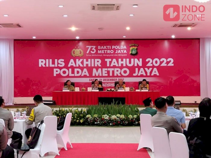 Sepanjang 2022 Polda Metro Jaya Berhasil Tuntaskan 89% Kasus Kejahatan