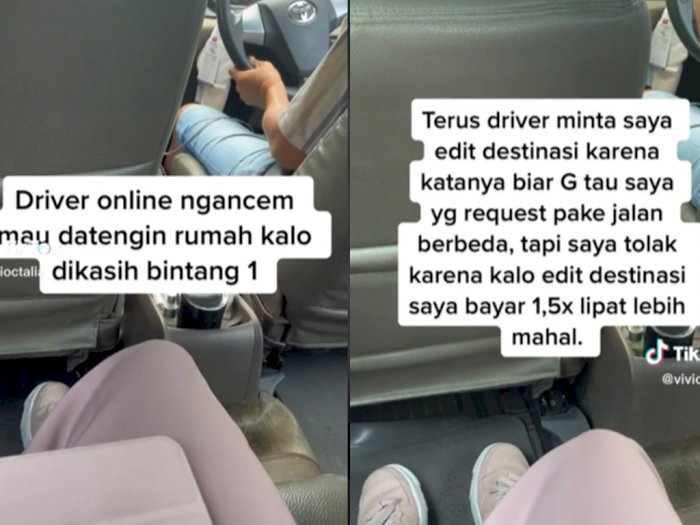 Heboh! Driver Online Ancam Penumpang Wanita, Bakal Datangi Rumah Bila Diberi Bintang Satu
