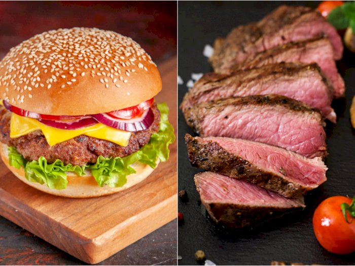 Makanan Sumber Kolesterol yang Harus Kamu Hindari Kalau Mau Sehat: Burger hingga Steak