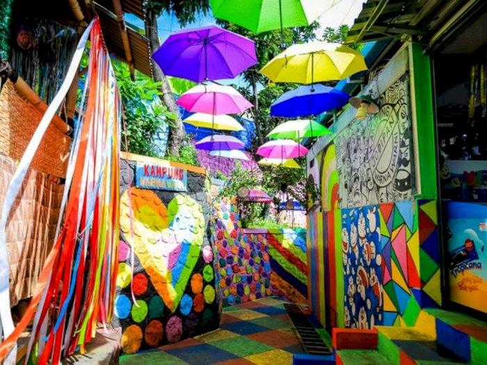 5 Fakta Kampung Jodipan, Dulu Kumuh Kini Jadi Tempat Wisata Warna-warni yang Instagramable