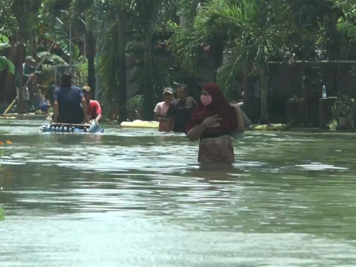 Tolong! Ribuan Warga Desa Dorang Jepara Terendam Banjir, Bukan Surut Tapi Makin Parah